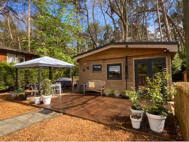 Chalet Kolibrie vakantiewoning in Lanaken